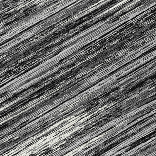 Piper Looms Chantille Stripes ACN896 Black Machine Washable Area Rug Swatch Image