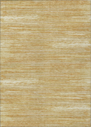 Piper Looms Chantille Stripes ACN896 Gold Machine Washable Area Rug main image