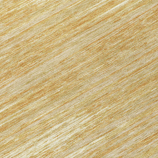 Piper Looms Chantille Stripes ACN896 Gold Machine Washable Area Rug Swatch Image