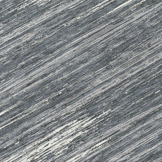Piper Looms Chantille Stripes ACN896 Gray Machine Washable Area Rug Swatch Image
