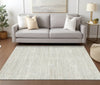 Piper Looms Chantille Stripes ACN896 Ivory Machine Washable Area Rug Lifestyle Image Feature