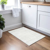 Piper Looms Chantille Stripes ACN896 Ivory Machine Washable Area Rug Scatter Lifestyle Image Feature