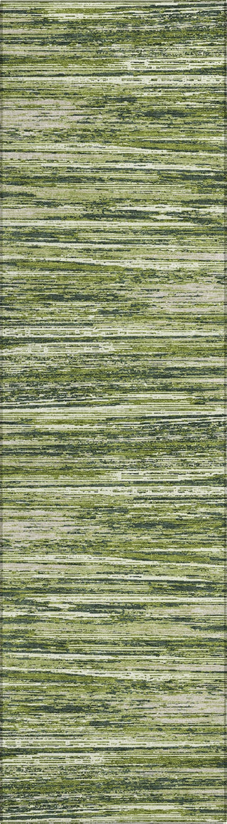 Piper Looms Chantille Stripes ACN896 Olive Machine Washable Area Rug Runner Main Image