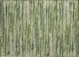 Piper Looms Chantille Stripes ACN896 Olive Machine Washable Area Rug Scatter Main Image