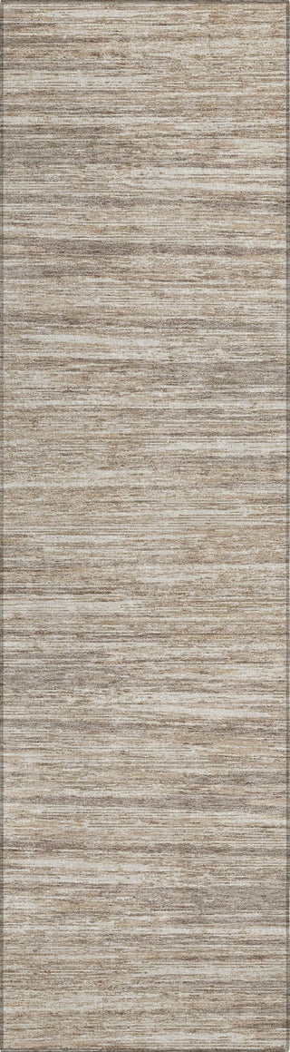 Piper Looms Chantille Stripes ACN896 Taupe Machine Washable Area Rug Runner Main Image