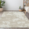Piper Looms Chantille Modern ACN897 Beige Machine Washable Area Rug Lifestyle Image Feature