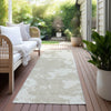 Piper Looms Chantille Modern ACN897 Beige Machine Washable Area Rug Runner Outdoor Lifestyle Image Feature