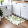 Piper Looms Chantille Modern ACN897 Green Machine Washable Area Rug Scatter Lifestyle Image Feature
