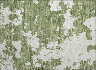 Piper Looms Chantille Modern ACN897 Green Machine Washable Area Rug Scatter Main Image