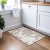 Piper Looms Chantille Modern ACN897 Taupe Machine Washable Area Rug Scatter Lifestyle Image Feature
