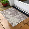 Piper Looms Chantille Modern ACN897 Taupe Machine Washable Area Rug Scatter Outdoor Lifestyle Image Feature