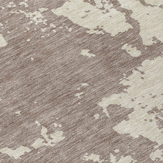 Piper Looms Chantille Modern ACN897 Taupe Machine Washable Area Rug Swatch Image