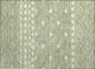 Piper Looms Chantille Diamonds ACN898 Aloe Machine Washable Area Rug Scatter Main Image