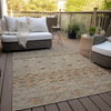 Piper Looms Chantille Diamonds ACN898 Brown Machine Washable Area Rug Outdoor Lifestyle Image Feature
