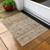 Piper Looms Chantille Diamonds ACN898 Brown Machine Washable Area Rug Scatter Outdoor Lifestyle Image Feature