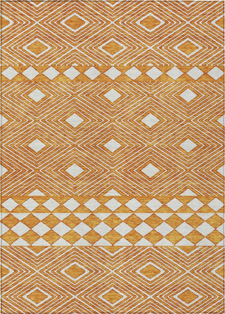 Piper Looms Chantille Diamonds ACN898 Orange Machine Washable Area Rug main image