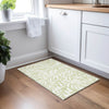 Piper Looms Chantille Floral ACN899 Aloe Machine Washable Area Rug Scatter Lifestyle Image Feature