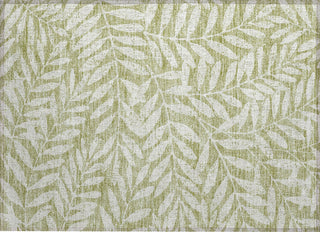 Piper Looms Chantille Floral ACN899 Aloe Machine Washable Area Rug Scatter Main Image