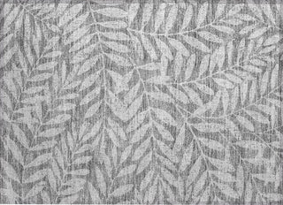 Piper Looms Chantille Floral ACN899 Gray Machine Washable Area Rug Scatter Main Image