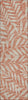 Piper Looms Chantille Floral ACN899 Salmon Machine Washable Area Rug Runner Main Image