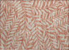 Piper Looms Chantille Floral ACN899 Salmon Machine Washable Area Rug Scatter Main Image