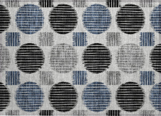 Piper Looms Chantille Geometric ACN900 Gray Machine Washable Area Rug Scatter Main Image