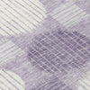 Piper Looms Chantille Geometric ACN900 Purple Machine Washable Area Rug Swatch Image