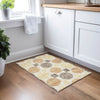 Piper Looms Chantille Geometric ACN900 Tan Machine Washable Area Rug Scatter Lifestyle Image Feature