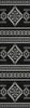 Piper Looms Chantille Southwest ACN901 Black Machine Washable Area Rug Runner Main Image