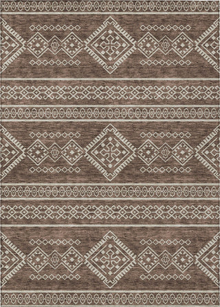 Piper Looms Chantille Southwest ACN901 Brown Machine Washable Area Rug main image