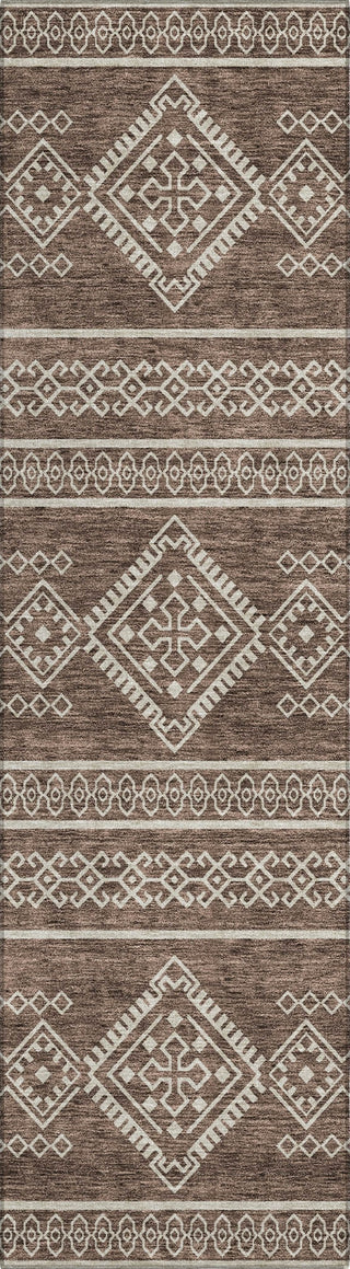Piper Looms Chantille Southwest ACN901 Brown Machine Washable Area Rug Runner Main Image