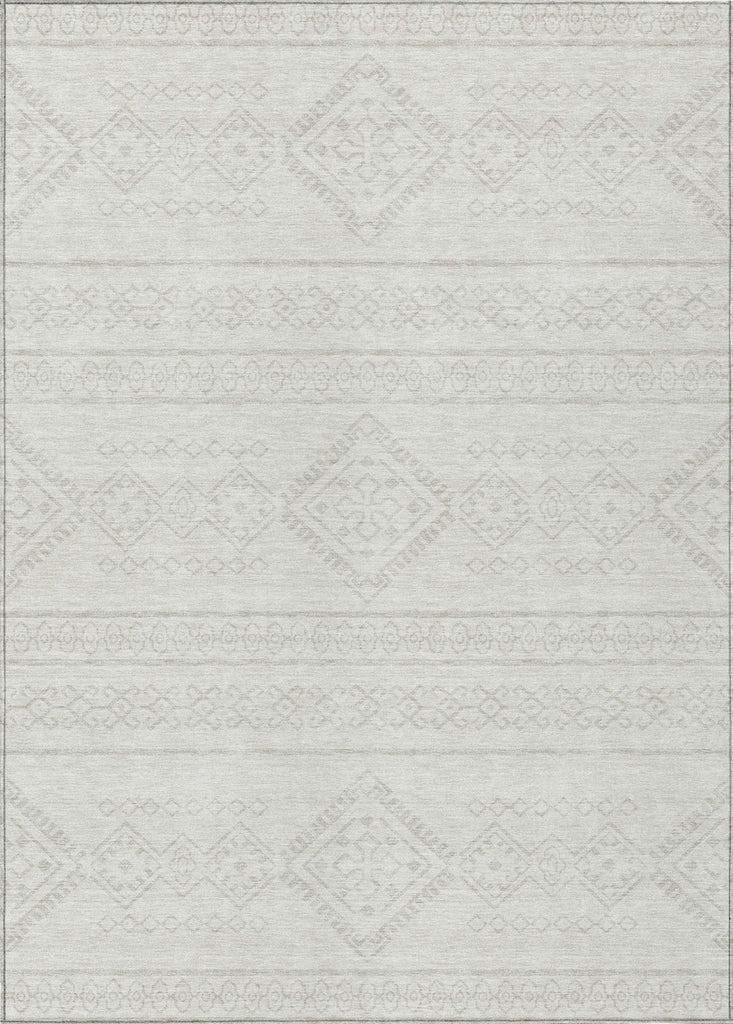 Piper Looms Chantille Southwest ACN901 Ivory Machine Washable Area Rug main image