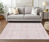 Piper Looms Chantille Southwest ACN901 Pink Machine Washable Area Rug Lifestyle Image Feature