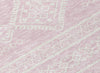Piper Looms Chantille Southwest ACN901 Pink Machine Washable Area Rug Swatch Image