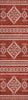 Piper Looms Chantille Southwest ACN901 Red Machine Washable Area Rug Runner Main Image