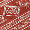 Piper Looms Chantille Southwest ACN901 Red Machine Washable Area Rug Swatch Image
