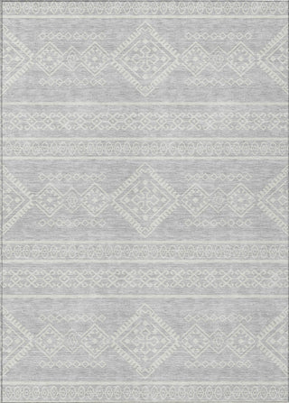 Piper Looms Chantille Southwest ACN901 Silver Machine Washable Area Rug main image