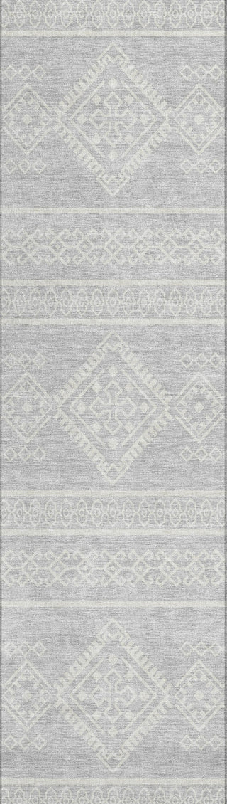 Piper Looms Chantille Southwest ACN901 Silver Machine Washable Area Rug Runner Main Image