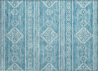 Piper Looms Chantille Southwest ACN901 Teal Machine Washable Area Rug Scatter Main Image