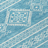 Piper Looms Chantille Southwest ACN901 Teal Machine Washable Area Rug Swatch Image