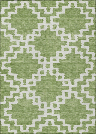 Piper Looms Chantille Diamonds ACN902 Aloe Machine Washable Area Rug main image