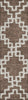 Piper Looms Chantille Diamonds ACN902 Brown Machine Washable Area Rug Runner Main Image
