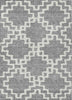 Piper Looms Chantille Diamonds ACN902 Gray Machine Washable Area Rug main image