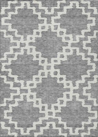 Piper Looms Chantille Diamonds ACN902 Gray Machine Washable Area Rug main image