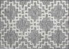 Piper Looms Chantille Diamonds ACN902 Gray Machine Washable Area Rug Scatter Main Image