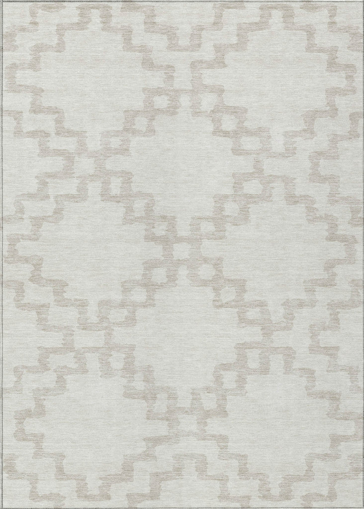 Piper Looms Chantille Diamonds ACN902 Ivory Machine Washable Area Rug main image