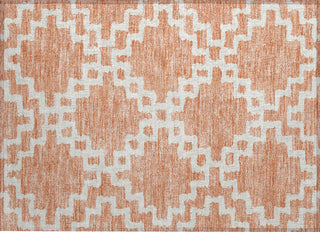 Piper Looms Chantille Diamonds ACN902 Salmon Machine Washable Area Rug Scatter Main Image