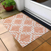 Piper Looms Chantille Diamonds ACN902 Salmon Machine Washable Area Rug Scatter Outdoor Lifestyle Image Feature