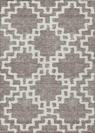 Piper Looms Chantille Diamonds ACN902 Taupe Machine Washable Area Rug main image