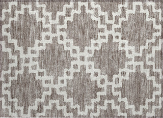 Piper Looms Chantille Diamonds ACN902 Taupe Machine Washable Area Rug Scatter Main Image